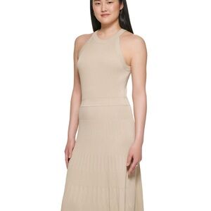 NWT Calvin Klein Knit Halter Dress